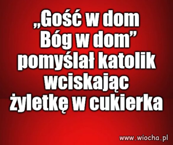 Kaprawym okiem ateisty patrząc ...