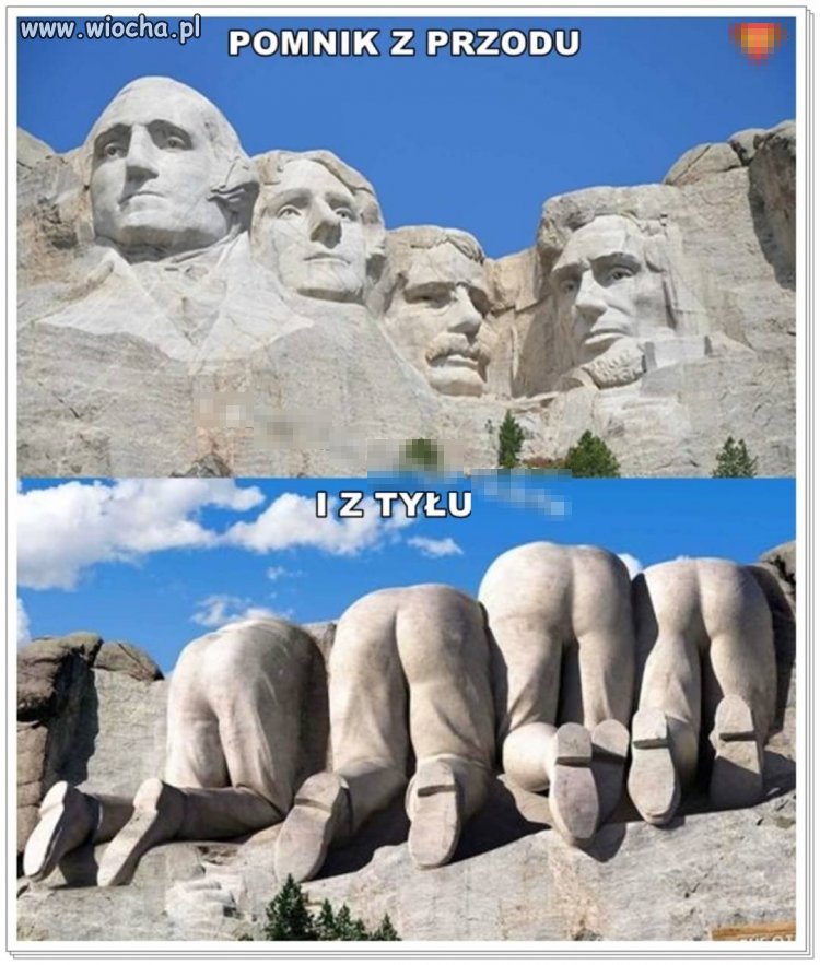 Zastanawialiście się, jak pomnik na Mount Rushmore