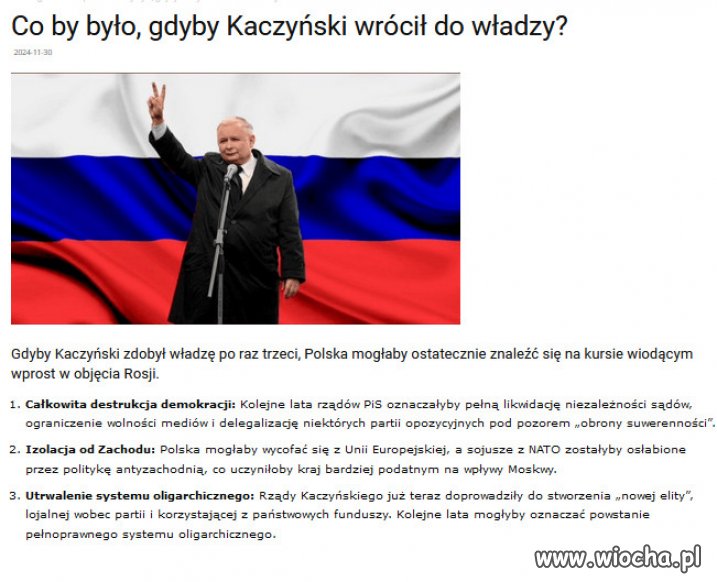 Polska musi bronić demokracji, przed dyktatorem!