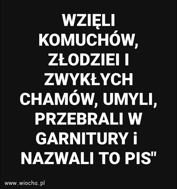 Kaczyński jak magnes, przyciąga holote i cwaniaczkow!