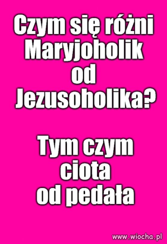 Kaprawym okiem ateisty patrząc ...