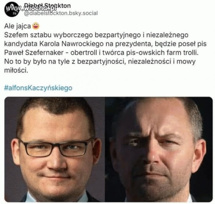 Coś czuję, że będzie grubo