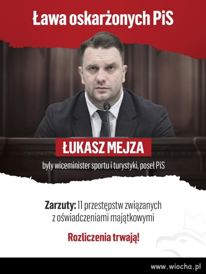 Mejzie grozi do 8 lat więzienia ! 