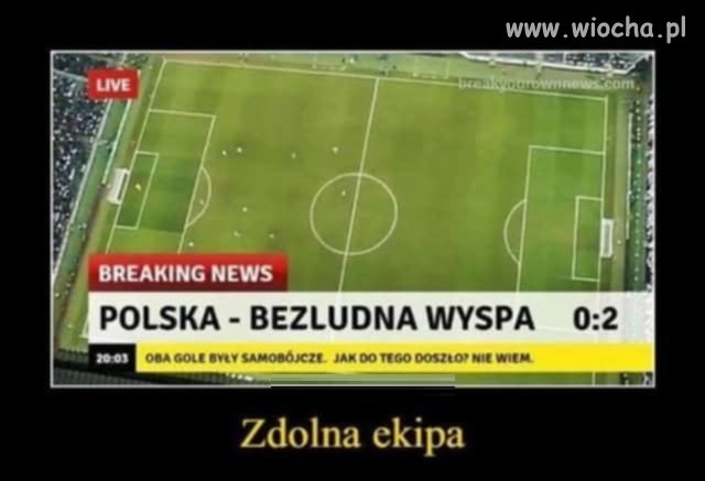 Po atakach pozycyjnych i podaniu do bramkarza