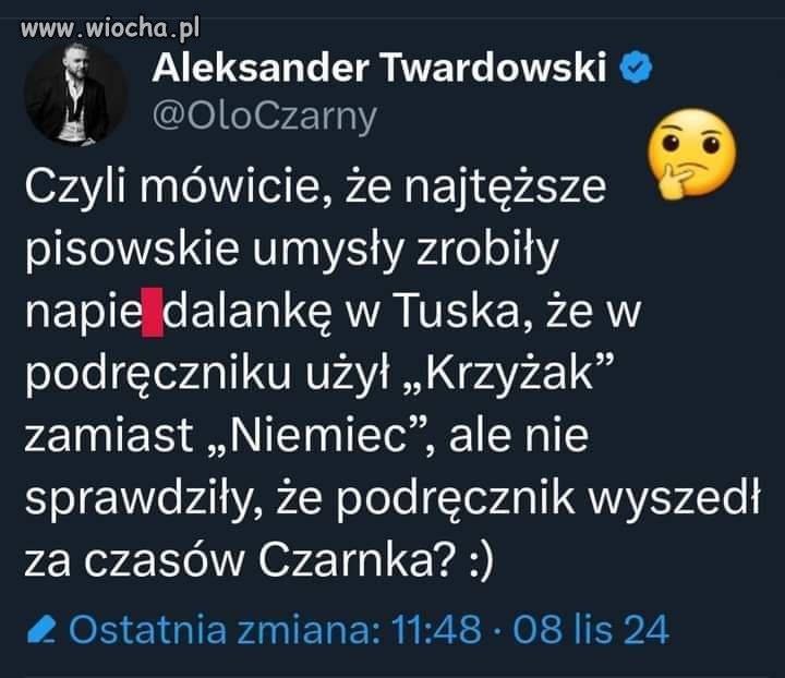 Już nie mają co wymyslać