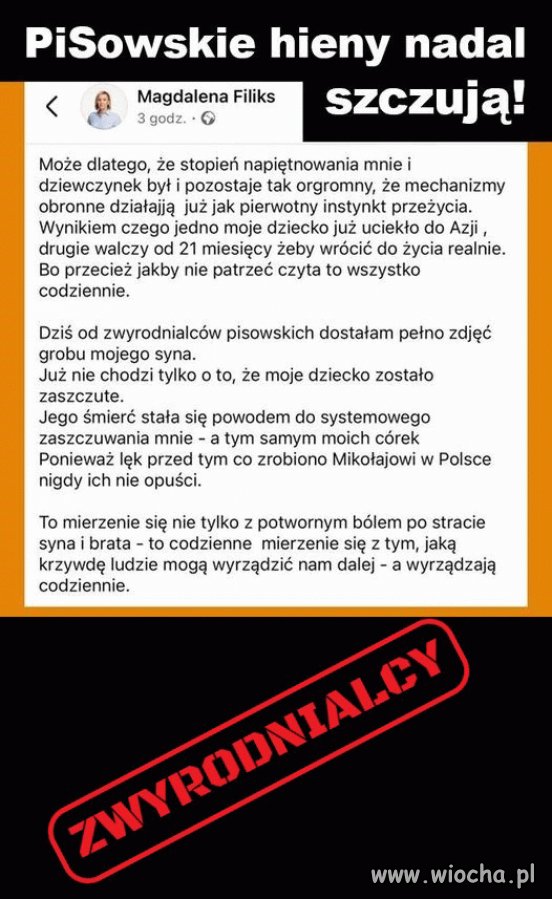 Nie ma słów to określenie tych "ludzi"