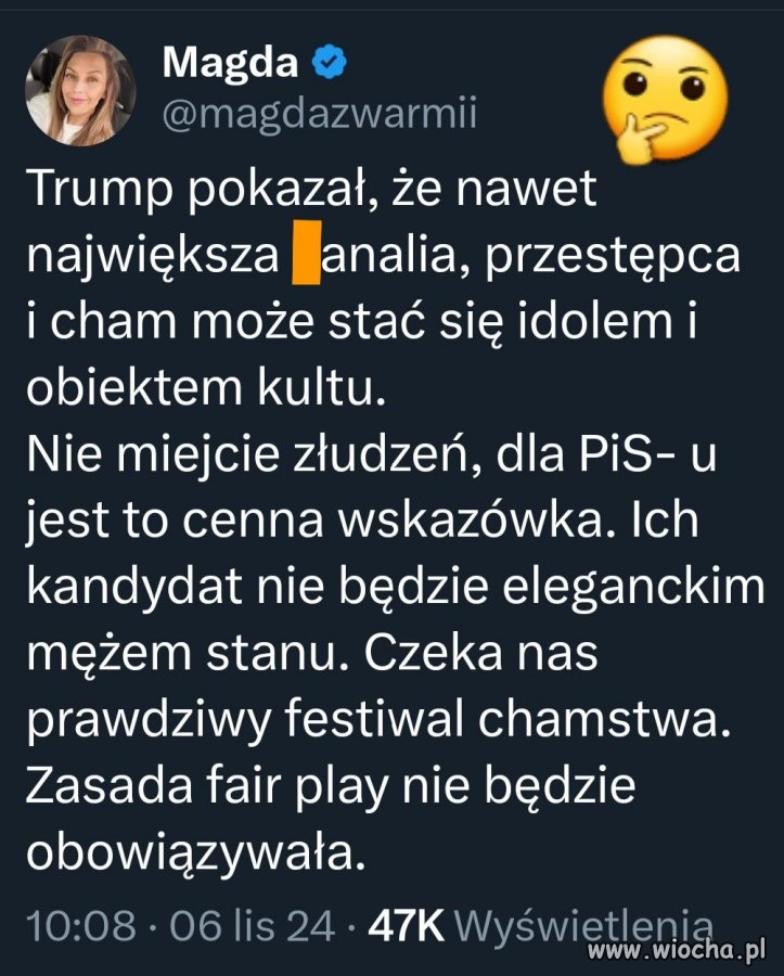 Czyli ... Czarnek na prezydenta Polski ?!