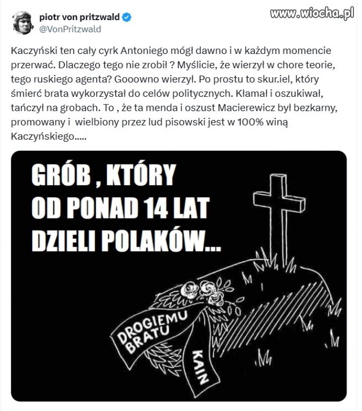 Grób, który dzieli Polaków