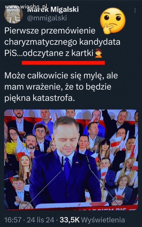 Oni już przegrali