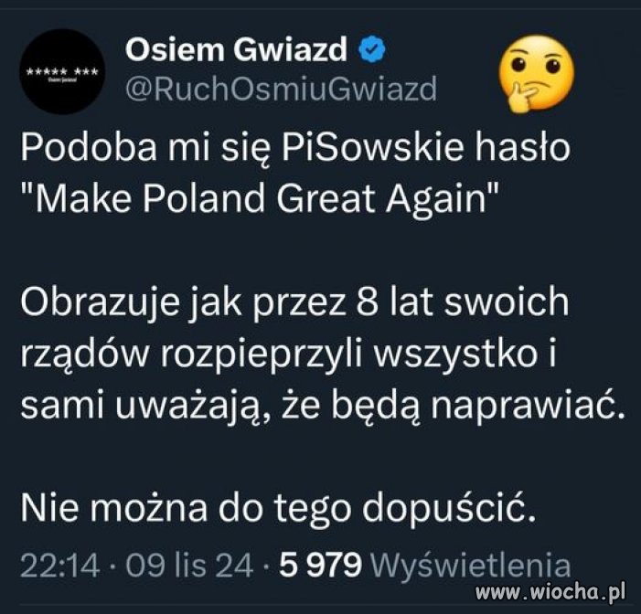 Spokojnie PiSiaki. Posprzątamy po was.
