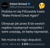 Spokojnie PiSiaki. Posprzątamy po was.