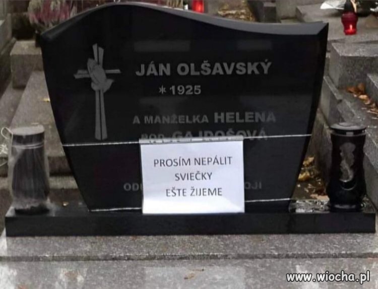 Wszystkich Świętych, wersja czeska. 