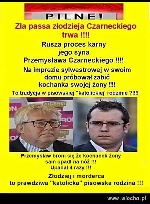 Przy odrobinie  szczęścia, trafią do jednego ZK