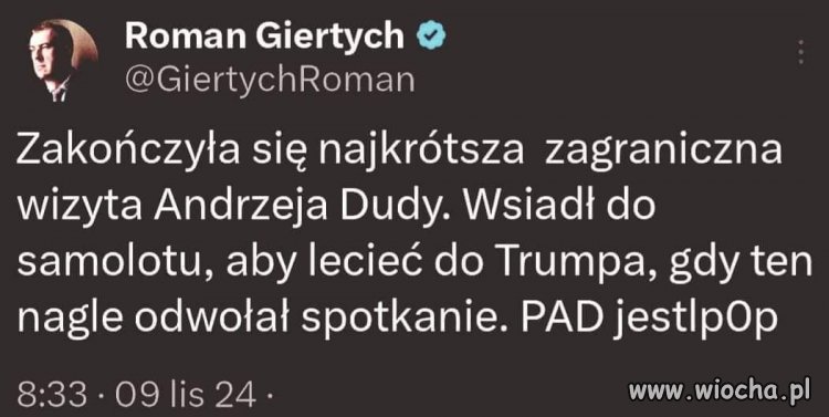 A pisiory już