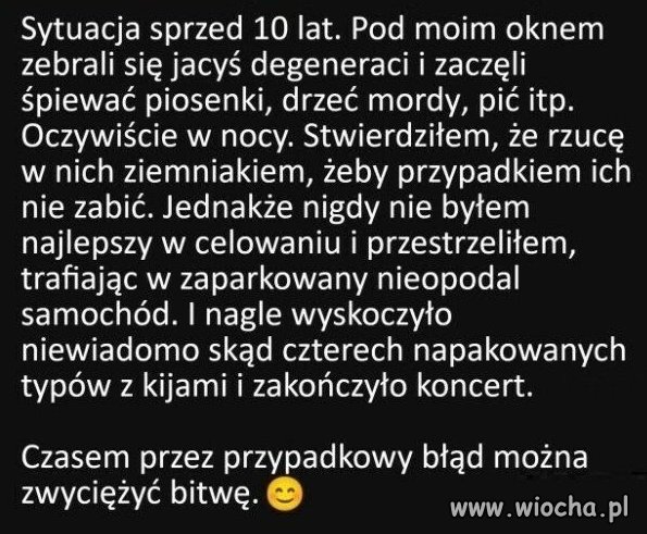 Bywa i tak.