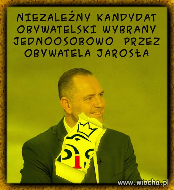 Z niego taki kandydat bezpartyjny