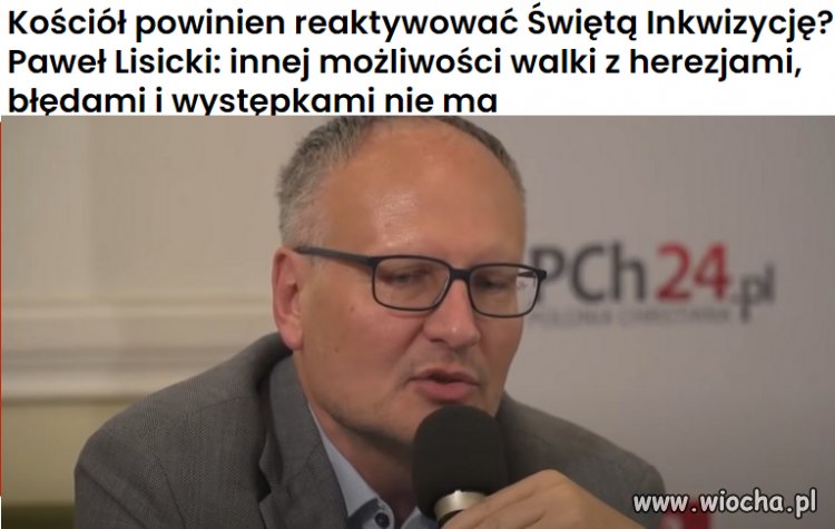  święta inkwizycja a później co?