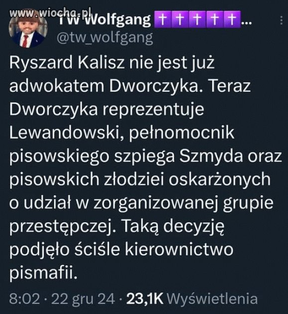 Czyli Dworczyk też spi3rdoli za granice 