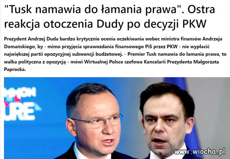 Mówi to ten, który 10 lat,