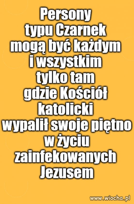 Kaprawym okiem ateisty patrząc ...