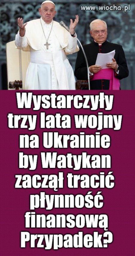 Kaprawym okiem ateisty patrząc ...