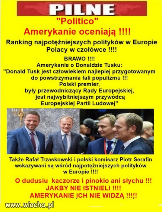 Dziwne że o prowincjonalnym Kaczyńskim nic nie piszą!
