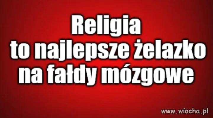 Kaprawym okiem ateisty patrząc ...