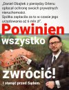 Oddawaj kasę ty analfabeto