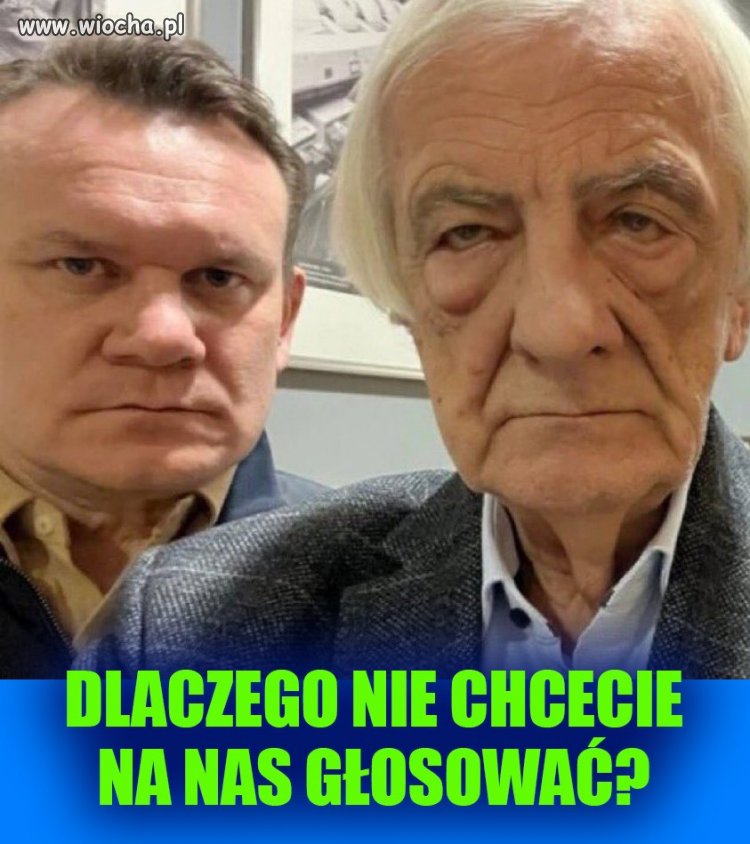 No właśnie, dlaczego? Tacy przystojni, postawni,
