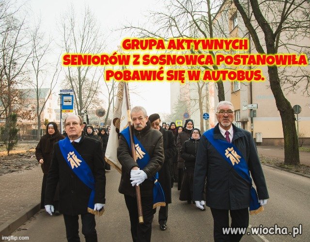 A może przypominają sobie młodość