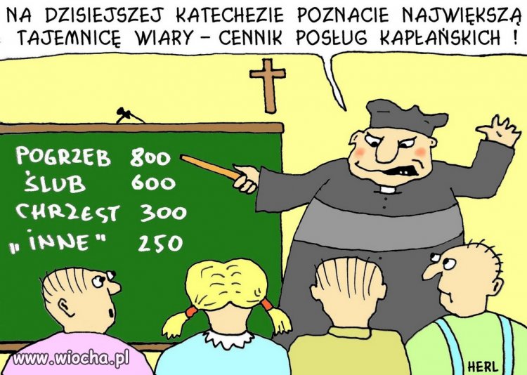 „Oto wielka tajemnica wiary: euro, złoto i dolary”