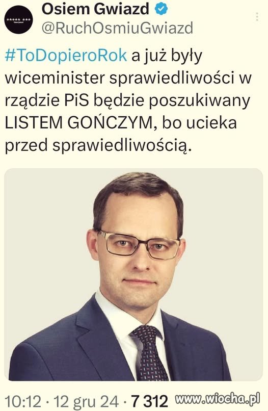 Przyznał, że jest przestepcą