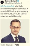 Przyznał, że jest przestepcą