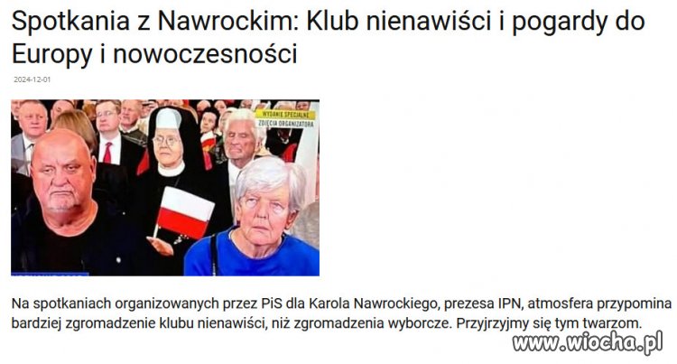 Nienawiść, która z nich bije, jest niemal namacalna.
