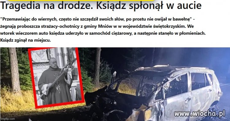 Auto poświęcone, święty Krzysio na desce, 