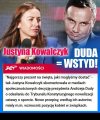Brawa dla Justyny, a dla dudy, jak zawsze, wstyd !