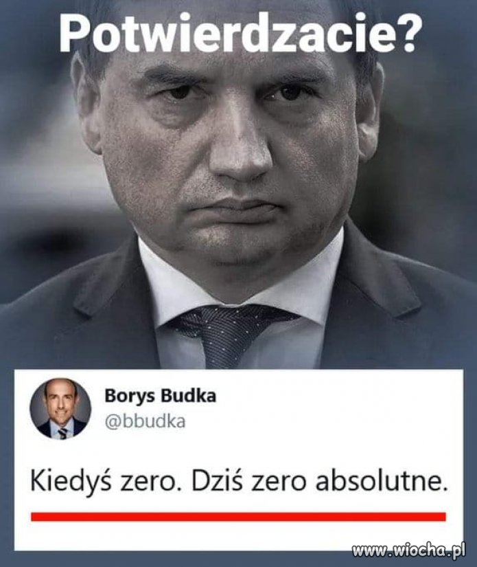 To zawsze było mniej niż zero ...