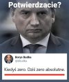 To zawsze było mniej niż zero ...