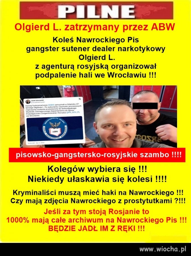 Kaczor go wybrał bo miał na niego haki ...