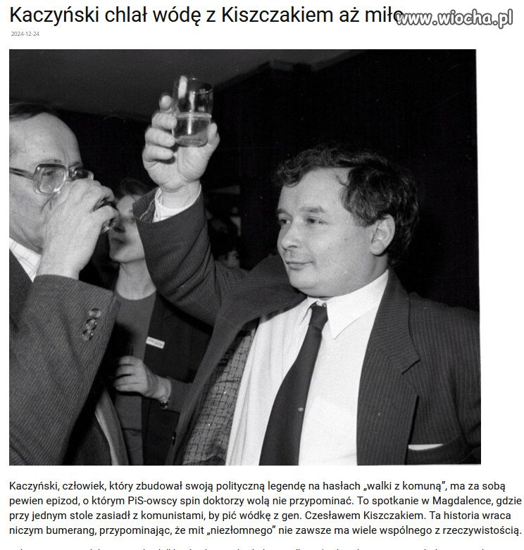 Wódka, żarty, uśmiechy – tak wyglądały zakulisowe negocjacje