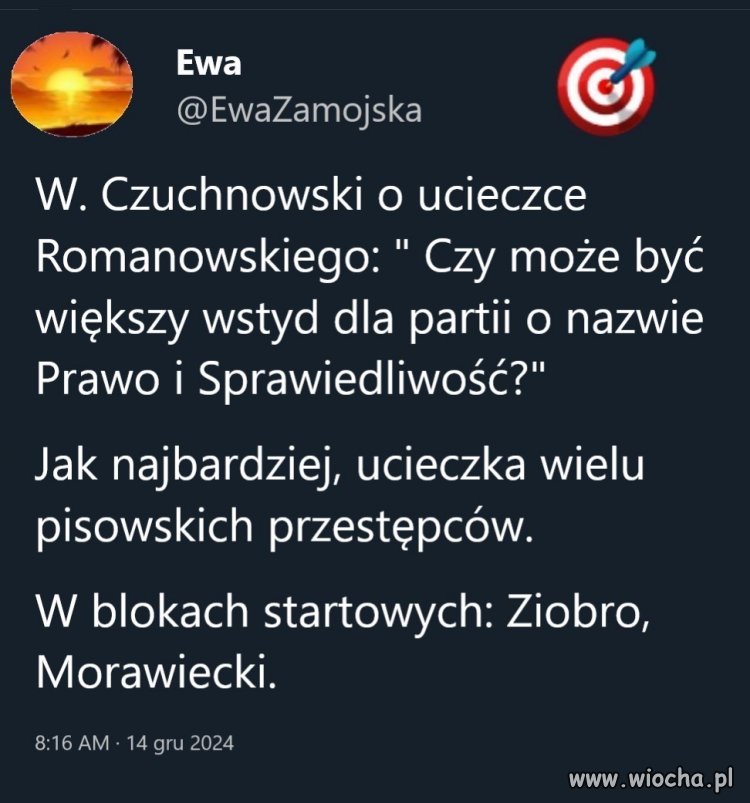 Właściwie tą ucieczką przyklepał swoją winę, 