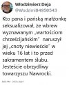 Właściwa ocena. Obrzydliwy, jak reszta tej zgrai.