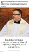 Ks. Paweł Filipiak , b.proboszcz w  Przedborowie