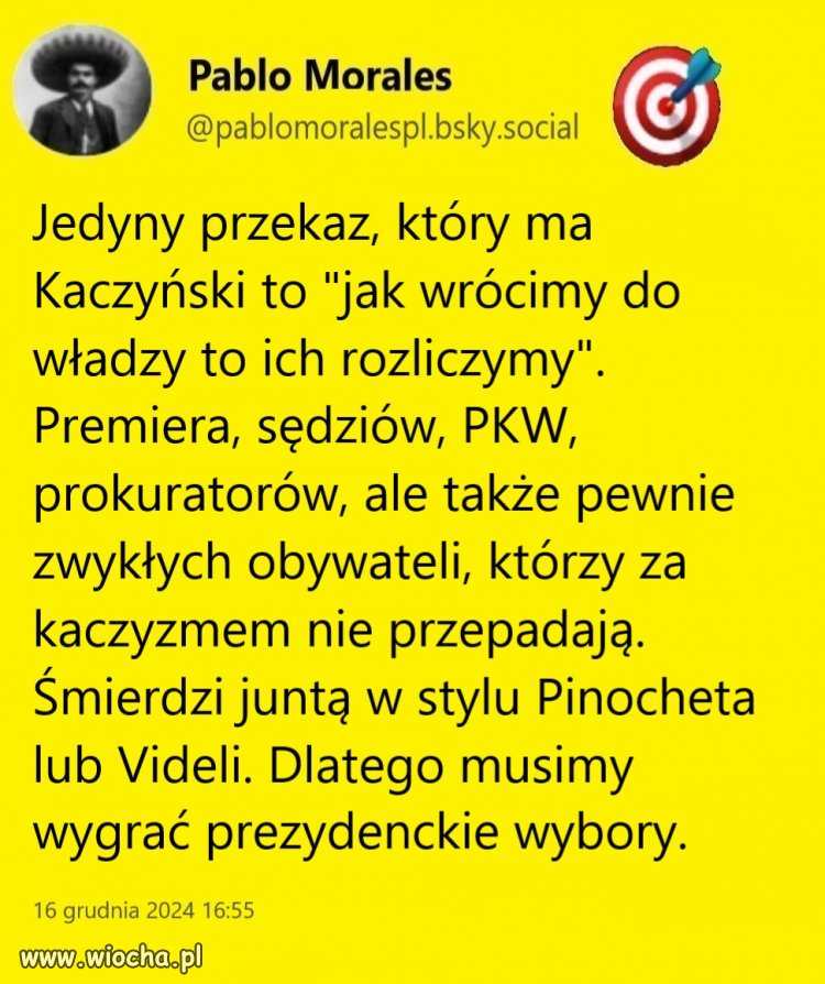 Najpierw trzeba rozliczyć Kaczyńskiego z kierowania kastą nibypanów, 