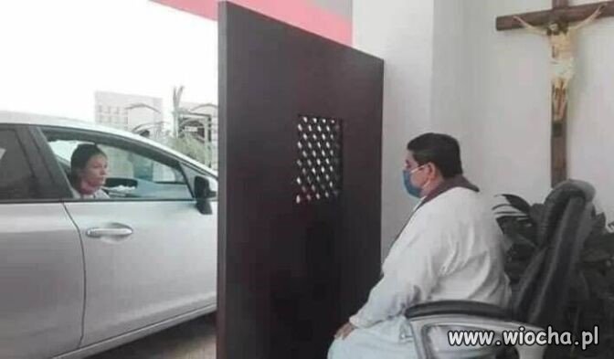Konfesjonał drive-thru