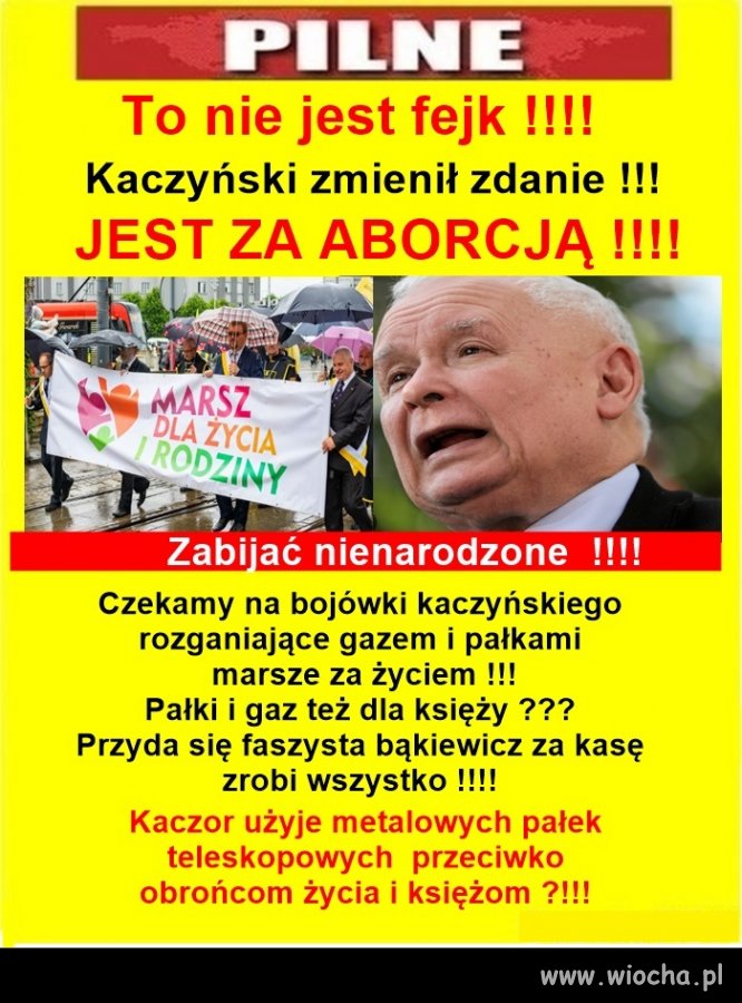 W odwracaniu kota ogonem, zawsze był mistrzem !