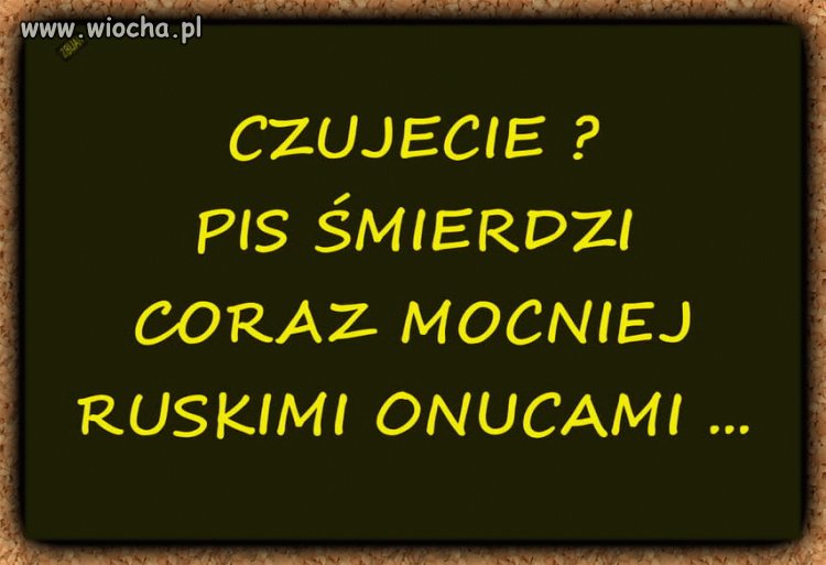 Śmierdzi coraz bardziej