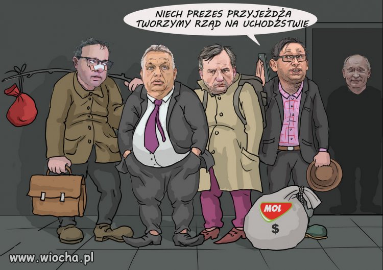 Jak duda obsrana, to do Orbana...