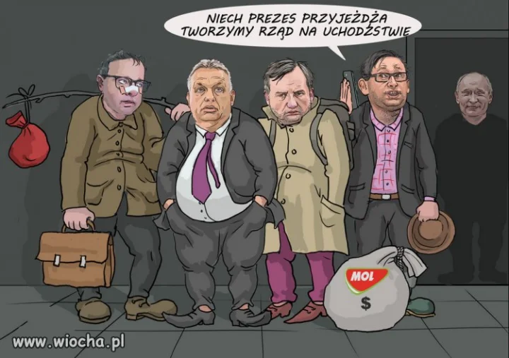 Jak duda obsrana, to do Orbana...