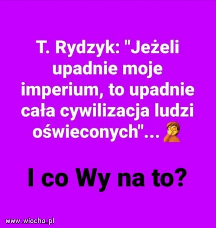Niedzielne pytanie: Czy Rydzyk to cywilizacja?